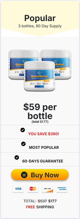 Buy Quick Relief 3 Bottle